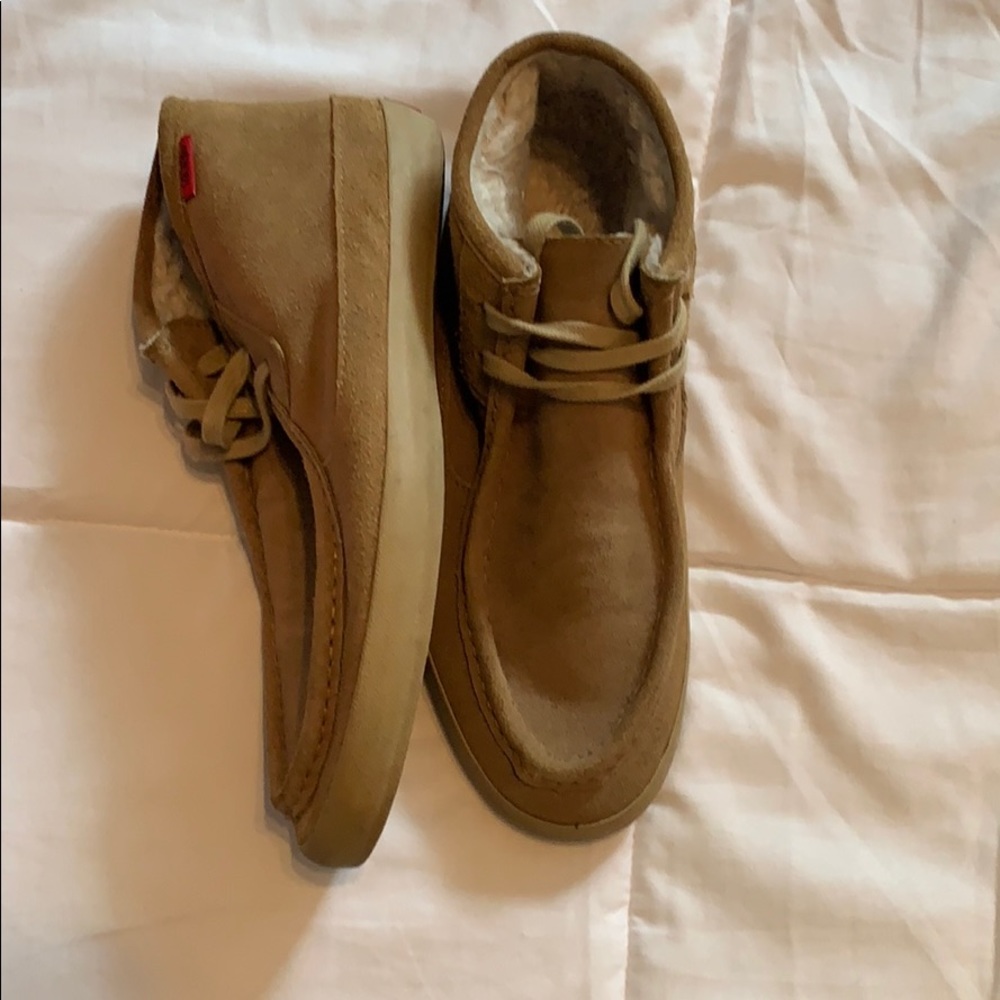 Vans Mid Boot Lined Mens 6.5 Womens 8